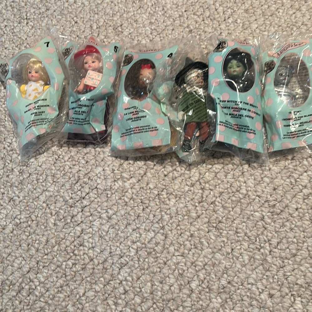 Madam Alexander Happy meal small dolls